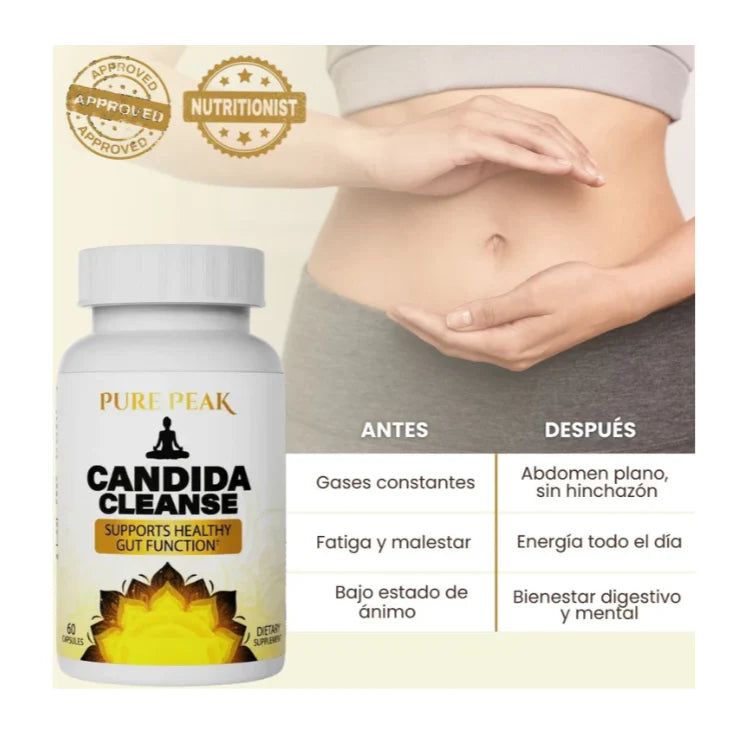 CANDIDA CLEANSE Nueva FORMULA | Control de la cándida |